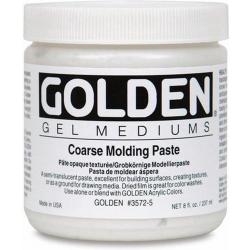 Golden | Gel Mediums | Coarse Molding Paste | Pot á 237ml